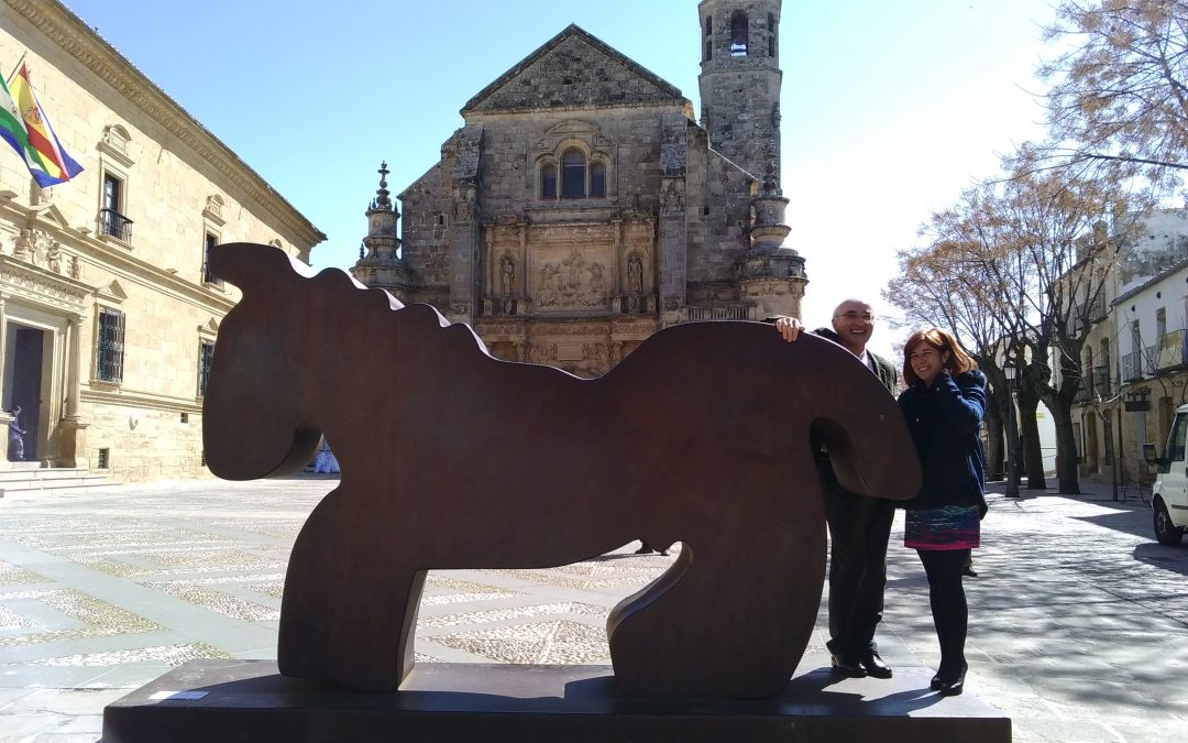 Las «Esculturas Monumentales» de Méjica visitan Úbeda.