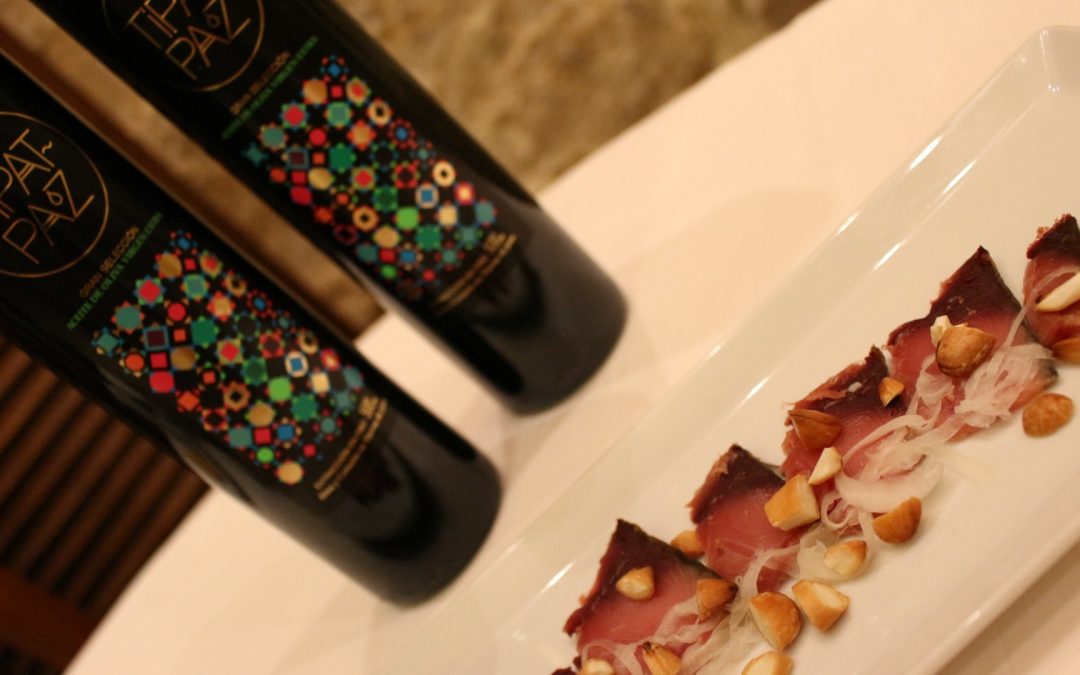 «Garato» de mojama. Aperitivo.