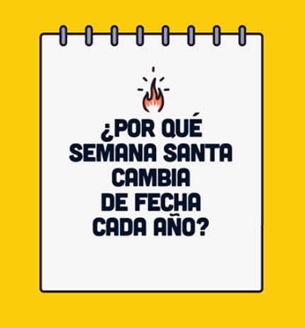 ¿Por qué cambia cada año de fecha la Semana Santa?