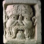 Cabeza de Sileno de época romana Siglo I a.C. Museo Arqueológico de Úbeda