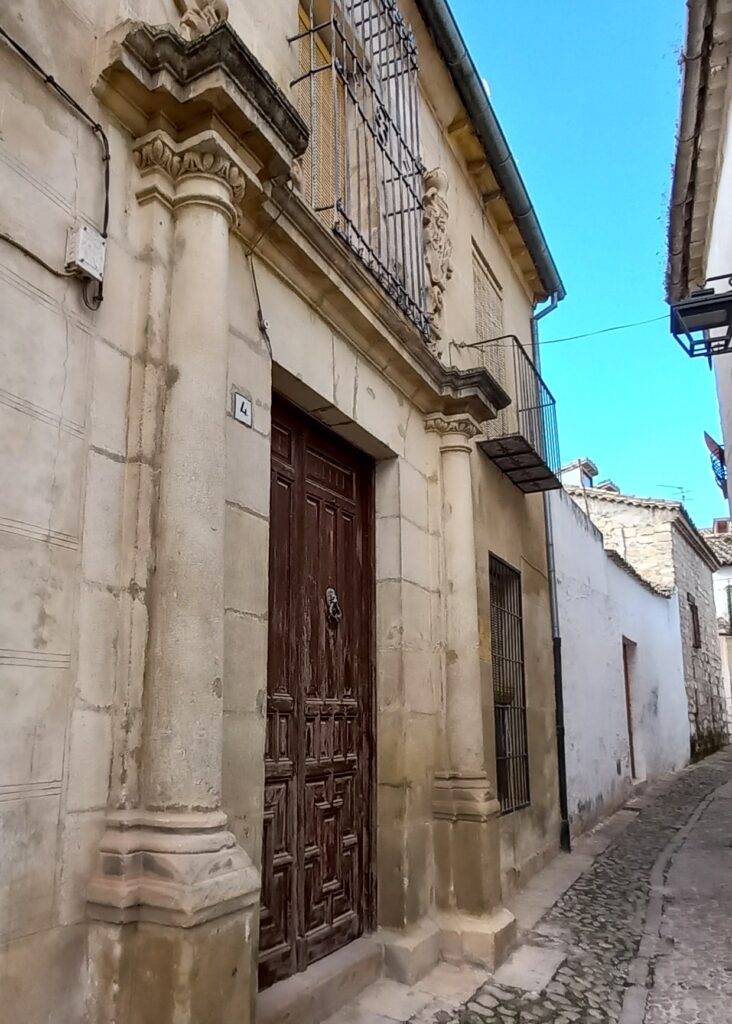 Casa de las Culebras en el barrio de San Pablo de Úbeda