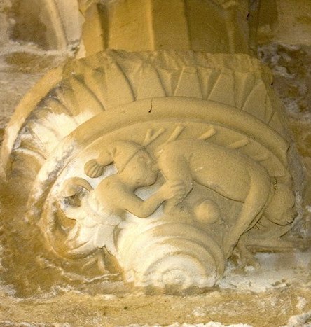 Ménsula del chupón.