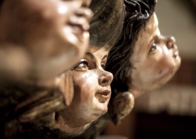 Piezas barrocas del Museo San Juan de la Cruz de Úbeda