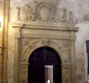 Portada de la Sacristía de la San Nicolás de Úbeda